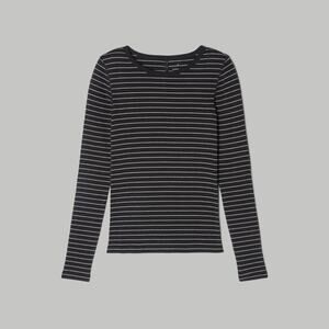 Everlane The Luxe Rib Long-Sleeve Crew Multicolor - Size L